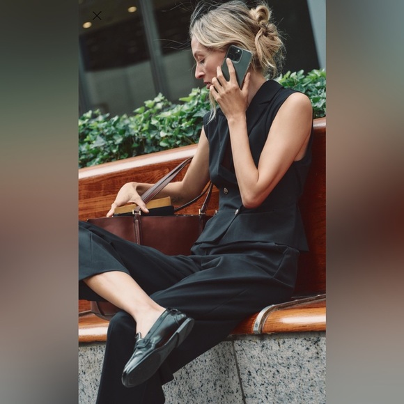 🔥🔥zara matching wide jumpsuit - Picture 4 of 5